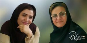 Zahra Esfandiari and Mojgan Bagheri min