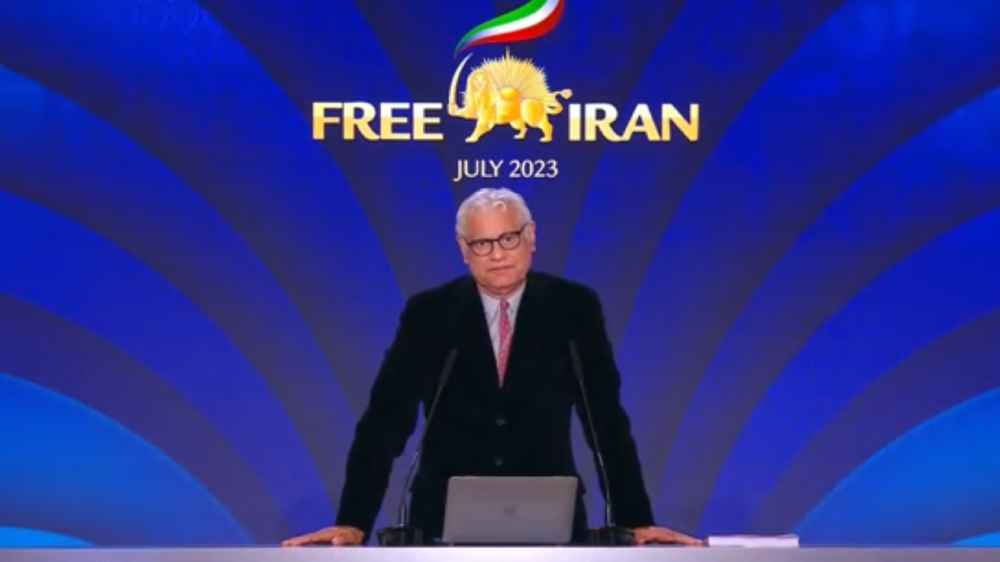Anand Grover, former UN Special Rapporteur on the Right to Health, gave a speech in support of the Iranian people and Resistance led by NCRI President-elect Maryam Rajavi for prosecuting the mullahs' crimes against humanity and genocide at Free Iran World Summit—Day 3
