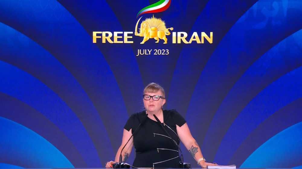 IAGS President Dr. Melanie O'Brien gave a speech in support of the Iranian people and Resistance led by NCRI President-elect Maryam Rajavi for prosecuting the mullahs' crimes against humanity and genocide at Free Iran World Summit—Day 3