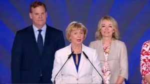 Judy Sgro, Canadian MPl, gave a speech in support of the Iranian people's uprising to overthrow the mullahs' regime in Iran, standing with Mrs. Rajavi, the NCRI, and the MEK for a free Iran.