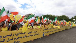 free iran rally paris july1 2023