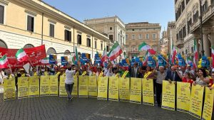 iranian resistance activism italy july 12, 2023
