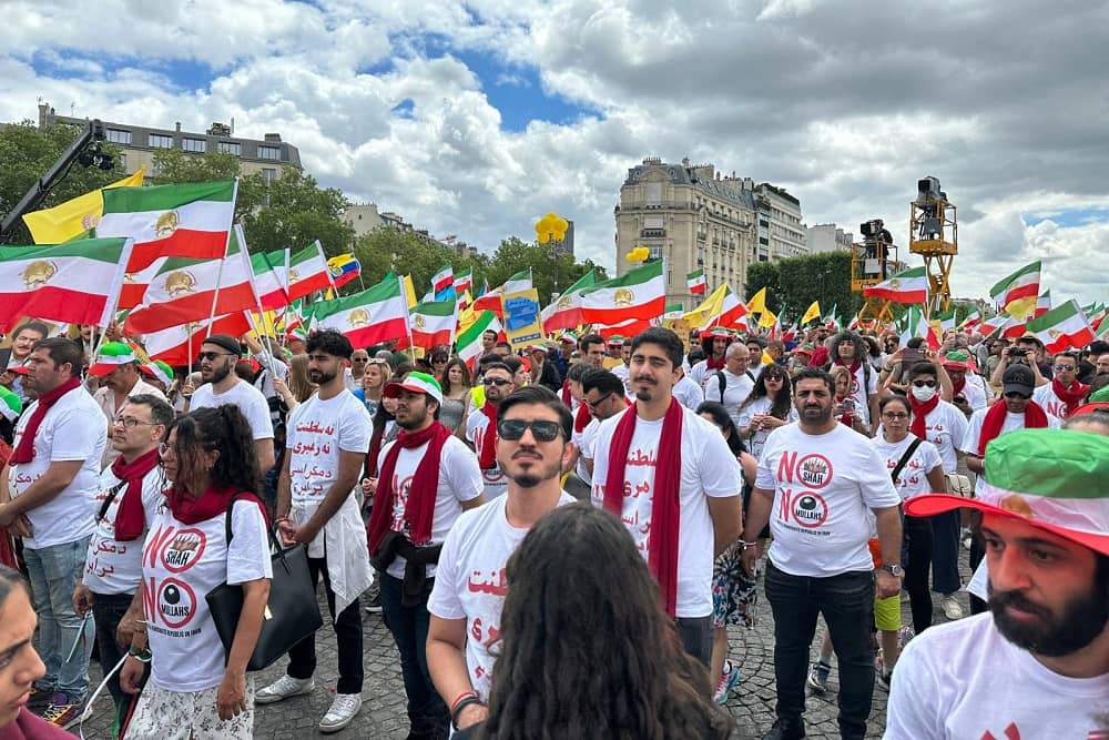 iranian resistance rally paris july 1, 2023