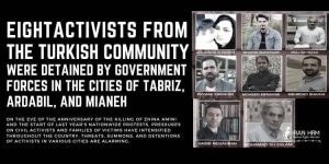 Eight Turk activists detained in Tabriz
