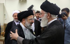 khamenei raisi hugging