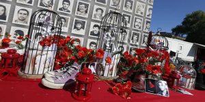 cage flowers 1988 massacre victims of enforced disappearances