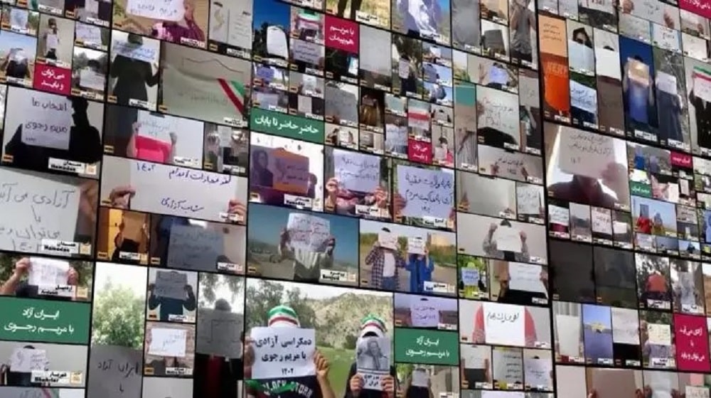 mek resistance units video messages free Iran 2023
