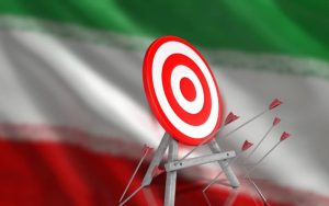 iran flag target