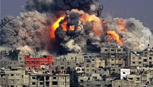 gaza conflict explosion (1)