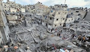 gaza ruins rocket bombing (1)