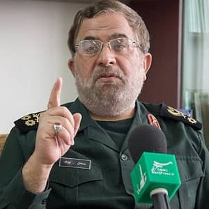 Mostafa Izadi, the commander of the Cyber Base (1)