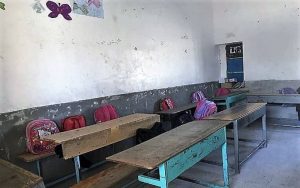 iran abandoned school class