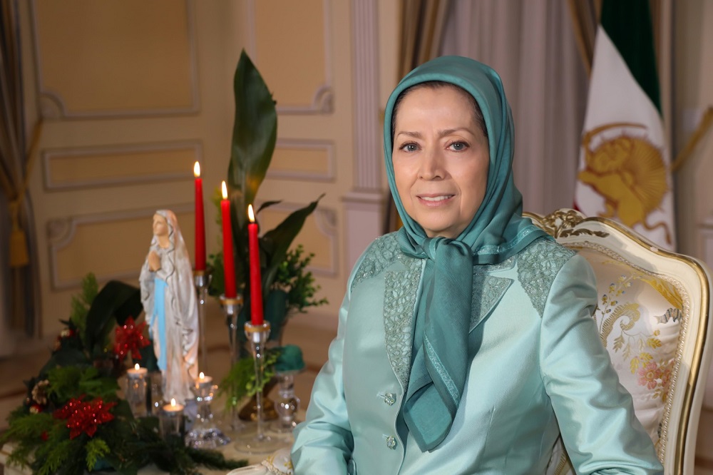 Maryam Rajavi Message for christmas 2023