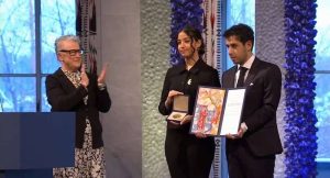 Nobel Peace Prize for Narges Mohammadi family