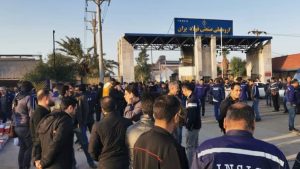 Protest Rally by Workers of National Iranian Steel Group in Ahvaz