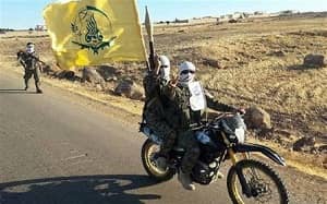 hezbollah motobike militant militia