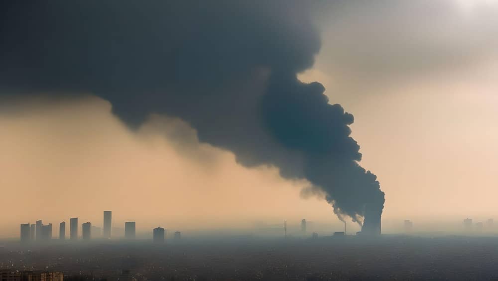 iran tehran air pollution factory smoke (1)