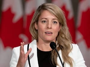 Melanie Joly Ministrja e Jashtme kanadeze (1)