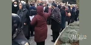 Protest in Arak