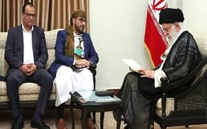 iran khamenei houthis meeting