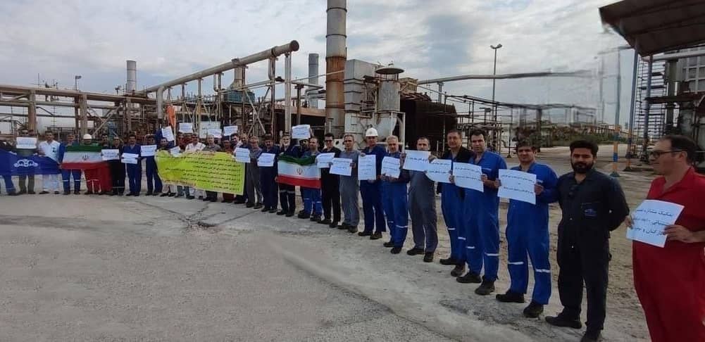 iran lavan oil workers 02022024