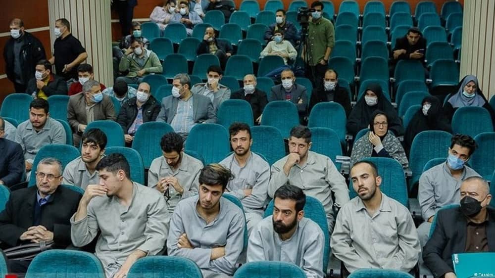 iran protesters death row court
