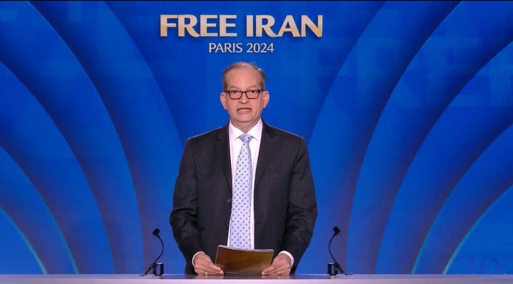 Former US Labor Secretary Alexander Acosta gave a speech in support of the Iranian people and their Organized Resistance (NCRI and PMOI) led by Mrs. Maryam Rajavi for a free, democratic, non-nuclear republic of Iran.