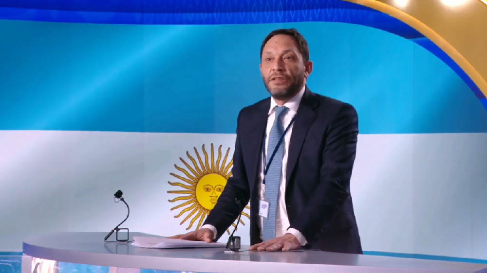 Argentinian Official Maximiliano Ferraro gave a speech in support of the Iranian people and their Organized Resistance (NCRI and PMOI) led by Mrs. Maryam Rajavi for a free, democratic, non-nuclear republic of Iran.