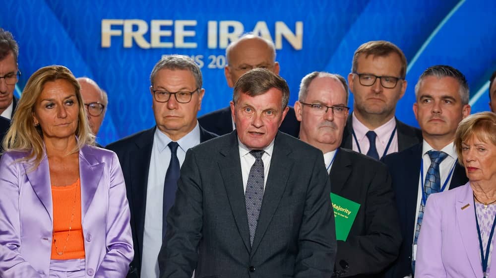 Former UK Minister and MP David Jones gave a speech in support of the Iranian people and their Organized Resistance (NCRI/PMOI) led by Mrs. Maryam Rajavi for a free, democratic, non-nuclear republic of Iran.