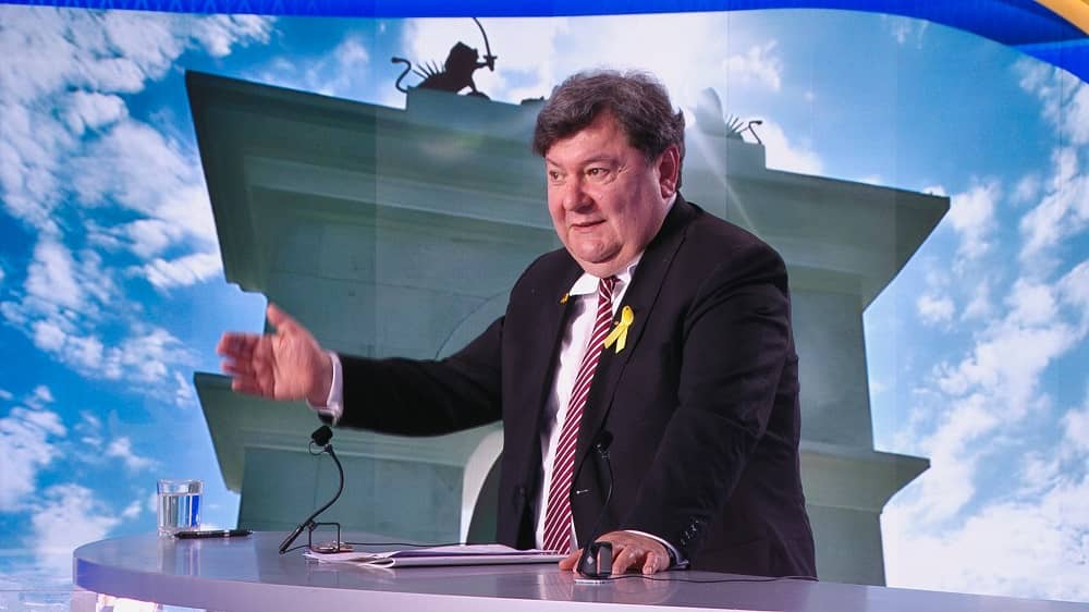 Vice President of the Parliamentary Assembly of the Council of Europe Emanuelis Zingeris gave a speech in support of the Iranian people and their Organized Resistance (NCRI/PMOI) led by Mrs. Maryam Rajavi for a free, democratic, non-nuclear republic of Iran.