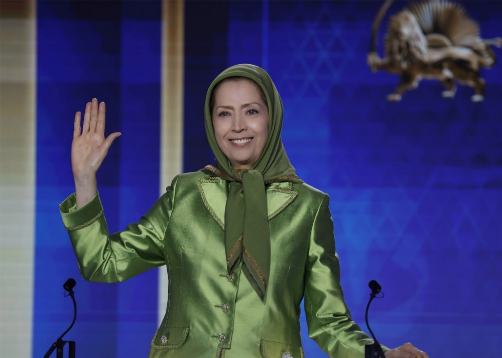 Mrs. Maryam Rajavi, the President-Elect of the National Council of Resistance of Iran gave a historic speech at the Iranian Resistance World Summit 2024, Onward to a Free Iran
