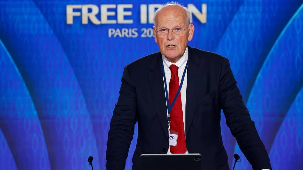 Norwegian MP Michael Tetzschner gave a speech in support of the Iranian people and their Organized Resistance (NCRI/PMOI) led by Mrs. Maryam Rajavi for a free, democratic, non-nuclear republic of Iran.