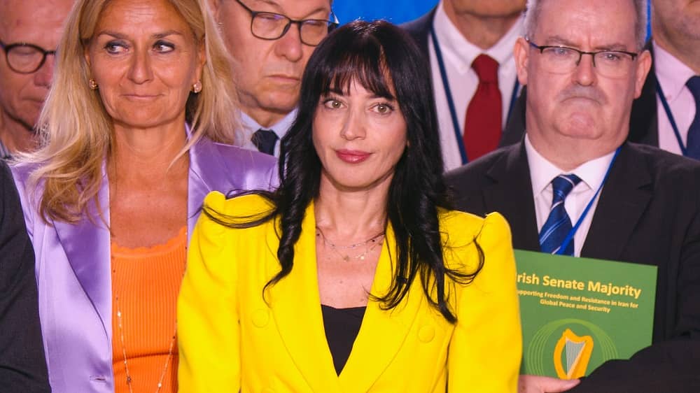 Italian MP Naike Gruppioni gave a speech in support of the Iranian people and their Organized Resistance (NCRI/PMOI) led by Mrs. Maryam Rajavi for a free, democratic, non-nuclear republic of Iran.