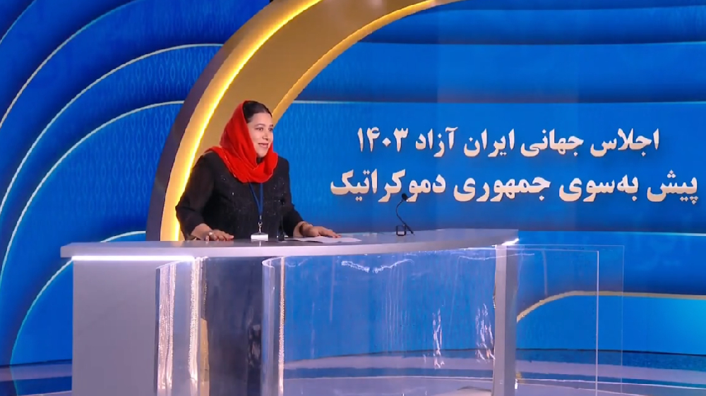 Former Afghan Minister Nargis Nehan gave a speech in support of the Iranian people and their Organized Resistance (NCRI and PMOI) led by Mrs. Maryam Rajavi for a free, democratic, non-nuclear republic of Iran.