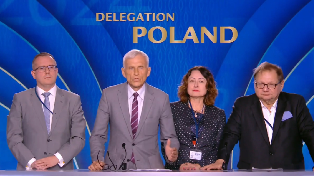 Fomer Mayor of Warsaw Marcin Święcicki gave a speech in support of the Iranian people and their Organized Resistance (NCRI and PMOI) led by Mrs. Maryam Rajavi for a free, democratic, non-nuclear republic of Iran.