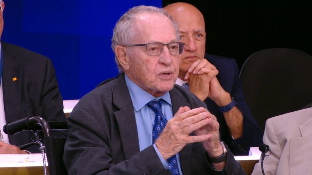 US Human Rights Lawyer Alan Dershowitz gave a speech in support of the Iranian people and their Organized Resistance (NCRI and PMOI) led by Mrs. Maryam Rajavi for a free, democratic, non-nuclear republic of Iran.