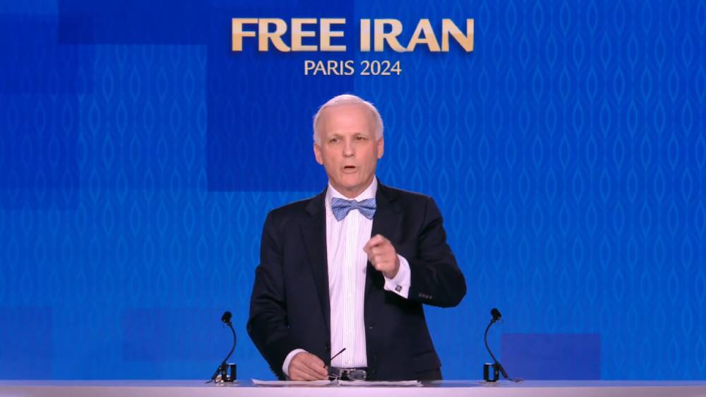International Bar Association Executive Director Dr. Mark Ellis gave a speech in support of the Iranian people and their Organized Resistance (NCRI and PMOI) led by Mrs. Maryam Rajavi for a free, democratic, non-nuclear republic of Iran.