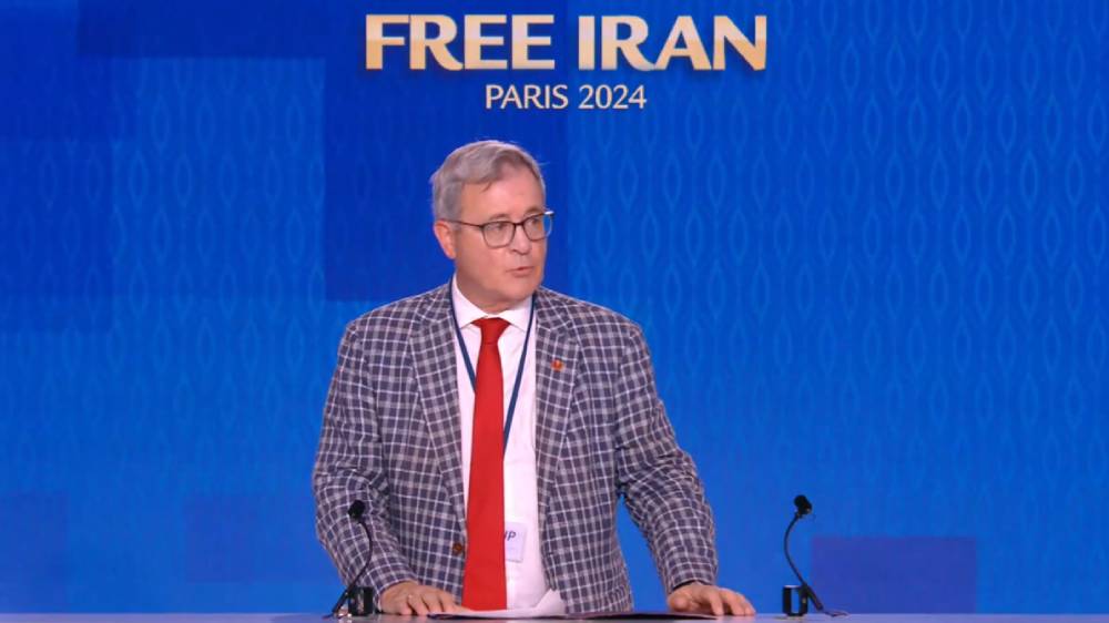Canadian Sen. Michael MacDonald gave a speech in support of the Iranian people and their Organized Resistance (NCRI and PMOI) led by Mrs. Maryam Rajavi for a free, democratic, non-nuclear republic of Iran.