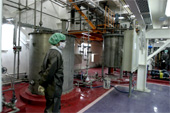 An Iranian technician inside a Uranium Conversion Facility (UCF) in Isfahan, Iran. (AFP/Getty Images)