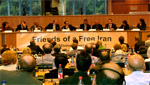 Panel of speakers at the EP Iran Committee seminar