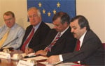 Mohammad Mohaddessin sitting on the right