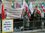 Supporters of Iranian Resistance demonstrate in London