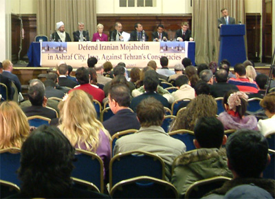 London Westminster conference on mullahs' meddling in Iraq