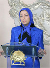 Mrs. Maryam Rajavi, President-elect of the National Council of Resistance of Iran