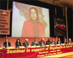 Maryam Rajavi addressin Seminar in Stockholm