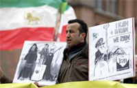 Iranians in Berlin call for UN sanction on mullahs' regime