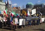 Iranians in the Netherlands join international campaign for rights in Iran