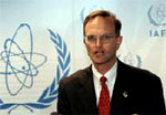 Ambassador Greg Schulte, U.S. representative to the Vienna, Austria-based International Atomic Energy Agency (IAEA)