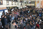 Iran student stage protest in Tehran