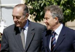 Chirac, Blair meet in Paris to discuss Iran, energy 